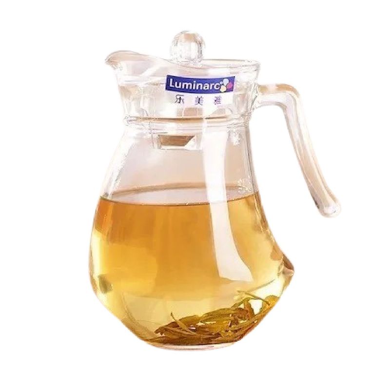 LUMINARC - Jarra con tapa 1.3 L Wavy