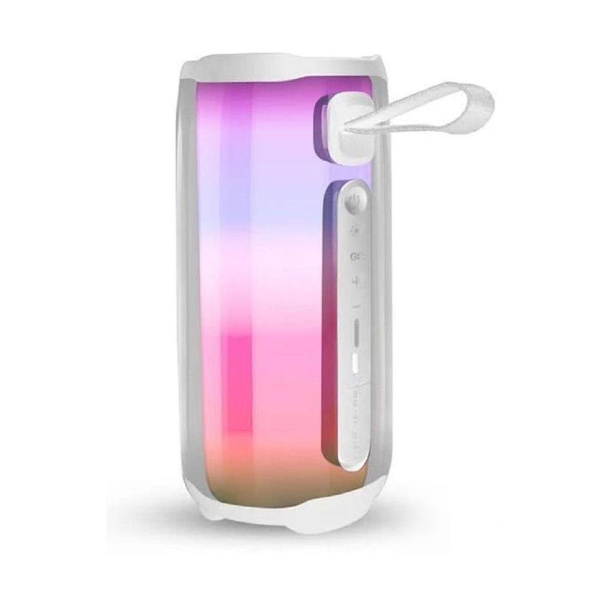 GENERICO - PARLANTE INALÁMBRICO PLUSE 5 BLUETOOTH LUZ LED WHITE