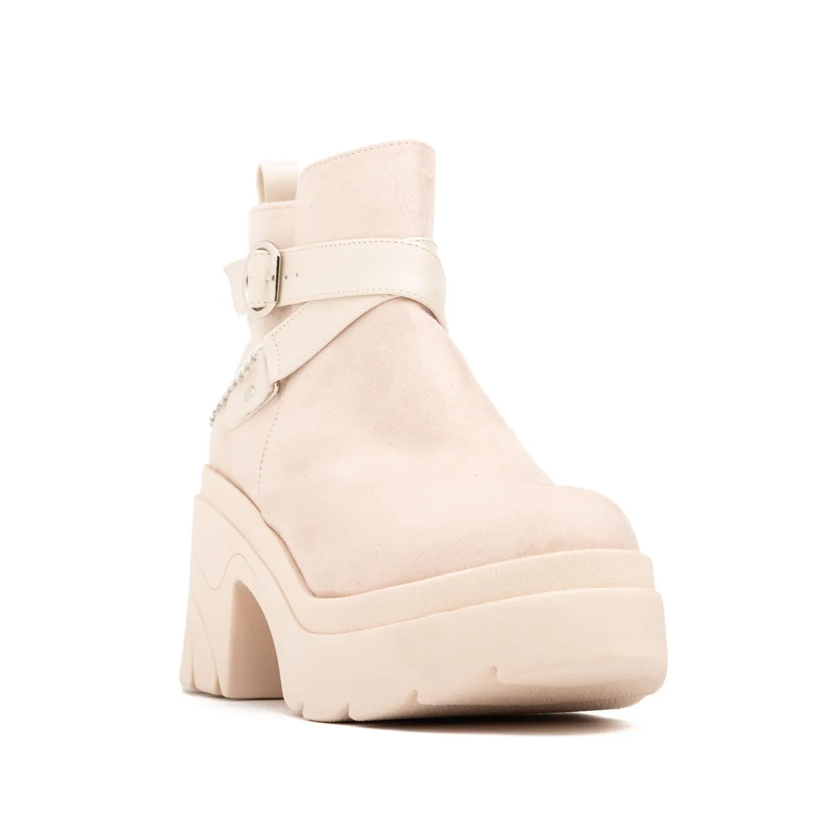 NEBULA - Botas Dimryt - Nébula - Nude Gamuza