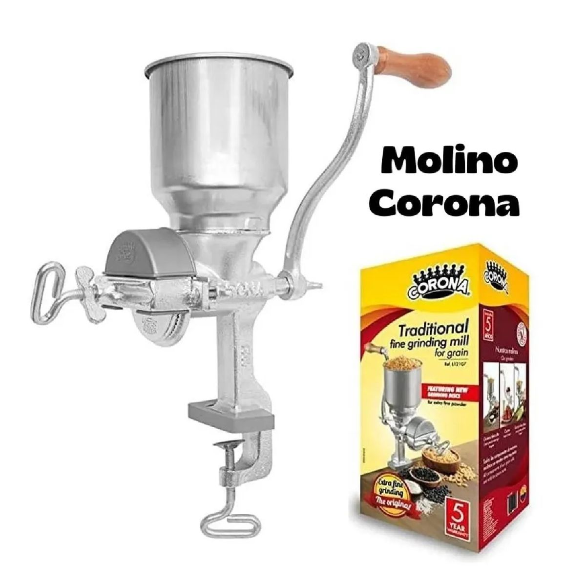 CORONA - Molino Manual Para Granos Marca Corona
