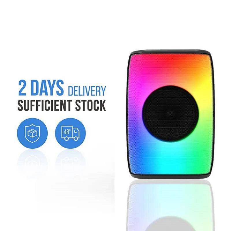 GENERICO - PARLANTE INALÁMBRICO ABS-4109 BLUETOOTH LUZ LED C