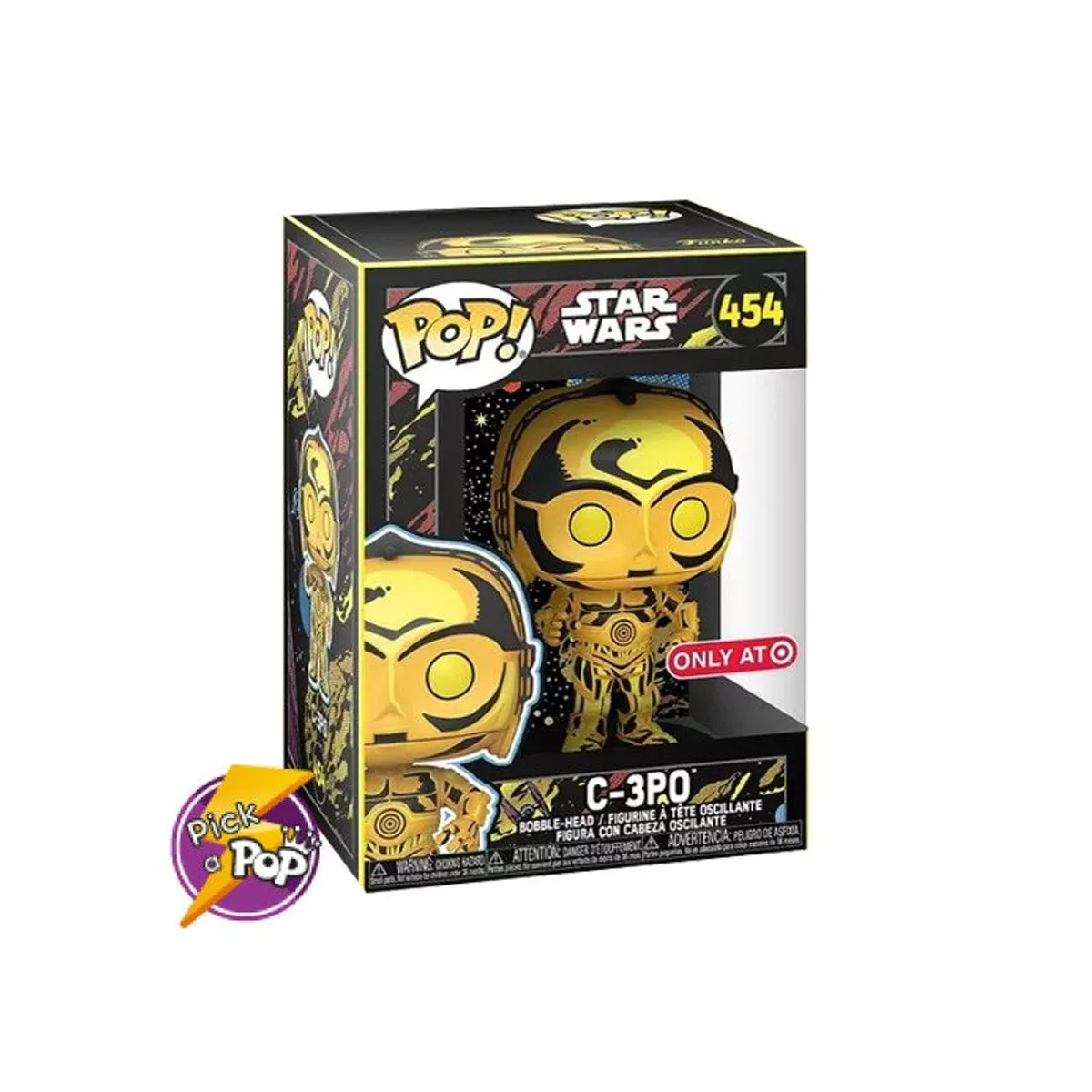 FUNKO - POP STAR WARS C-3PO RETRO 454