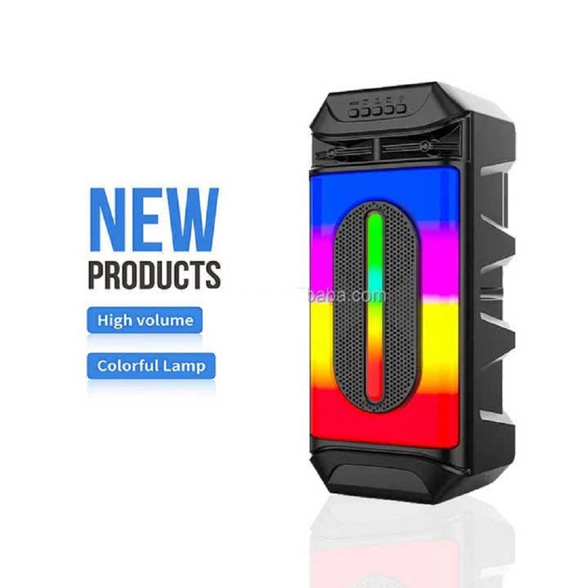 GENERICO - PARLANTE INALÁMBRICO ZQS-4252 BLUETOOTH LUZ LED C