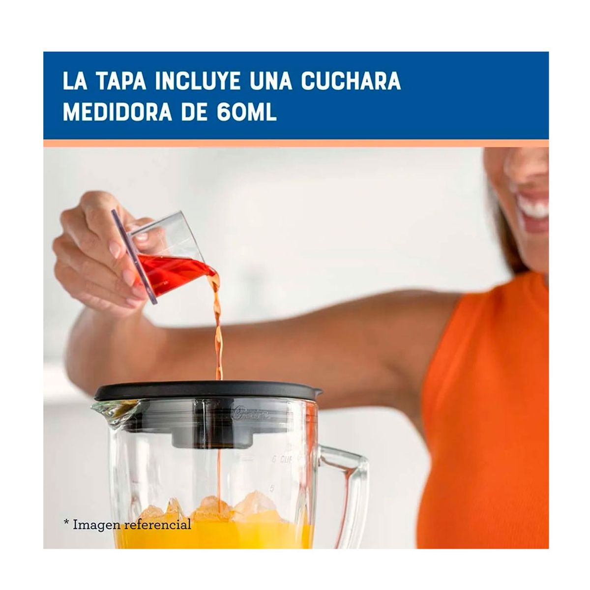 OSTER - Licuadora Oster BLSTPEG-NPB  1.5Lt 6Vel 800w