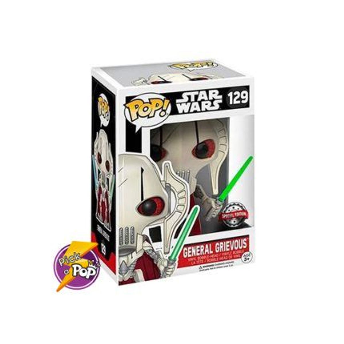 FUNKO - STAR WARS GENERAL GRIEVOUS 129 EXCLUSIVO