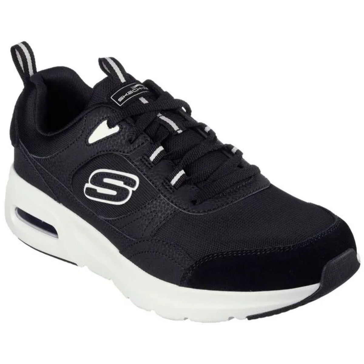SKECHERS - Zapatilla Skech-Air Court-Homegrown 232646BKW Negro para Hombre