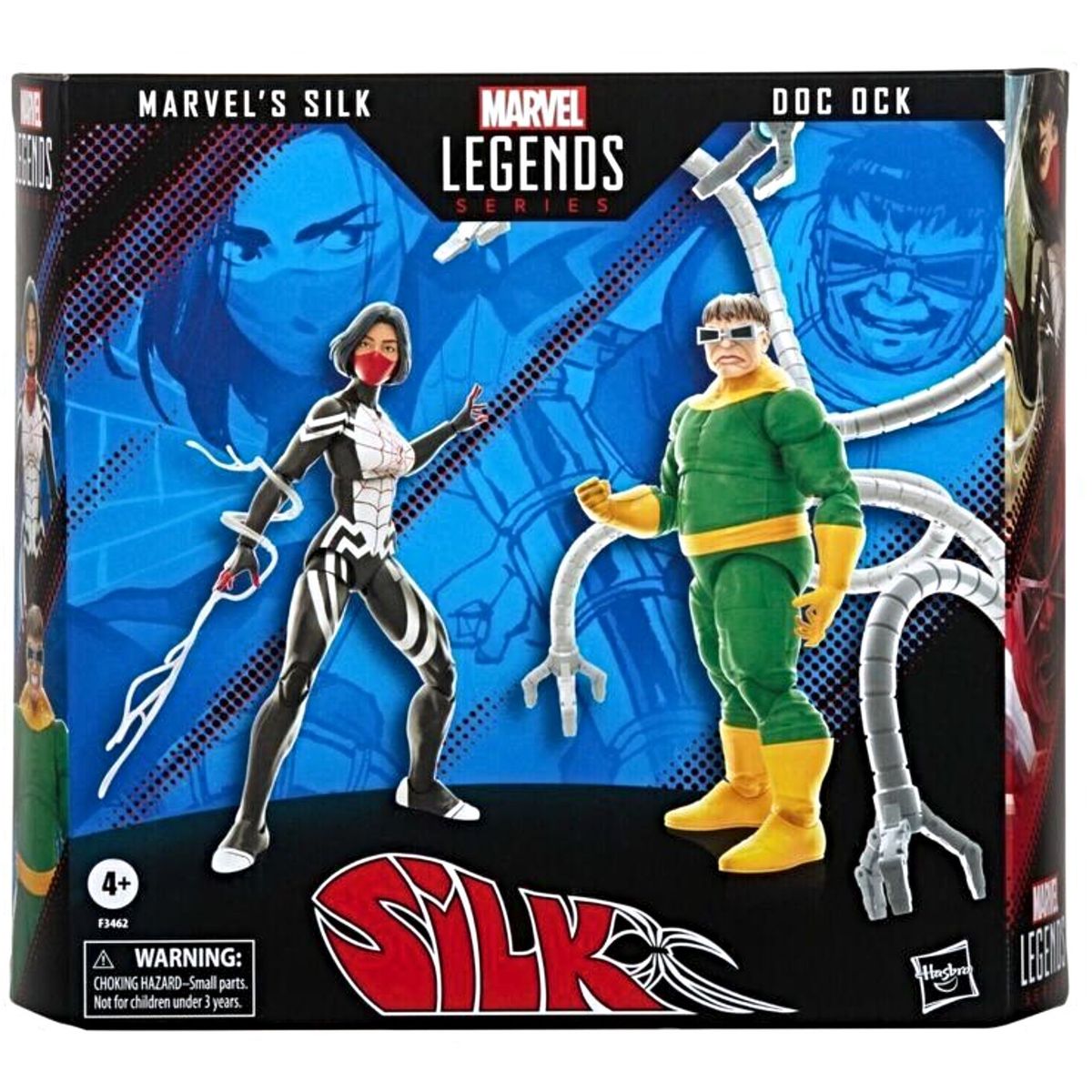 MARVEL - Spider-Man 60th Marvel Legends Silk and Dr Octopus Spiderman