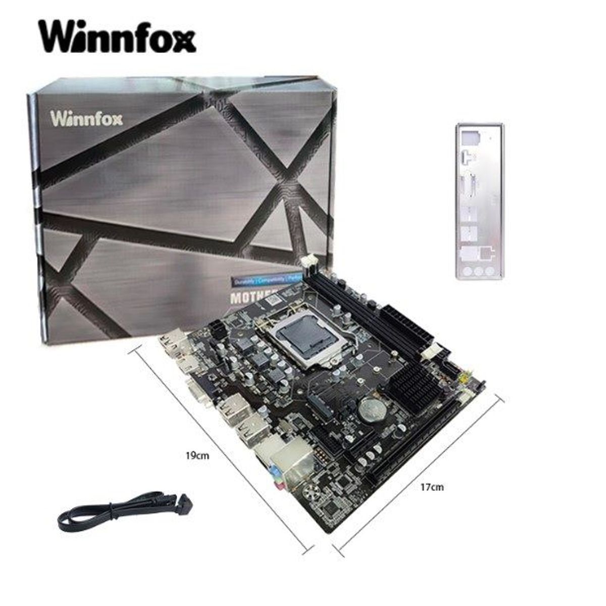 GENERICO - Placa Base Para Cpu Winnfox H310m