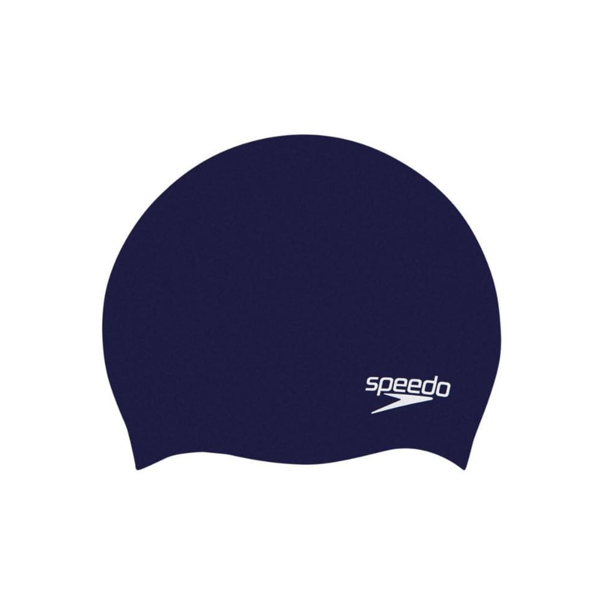 SPEEDO - Gorro Natación Junior Plain Moulded Silicone Cap Azul marino