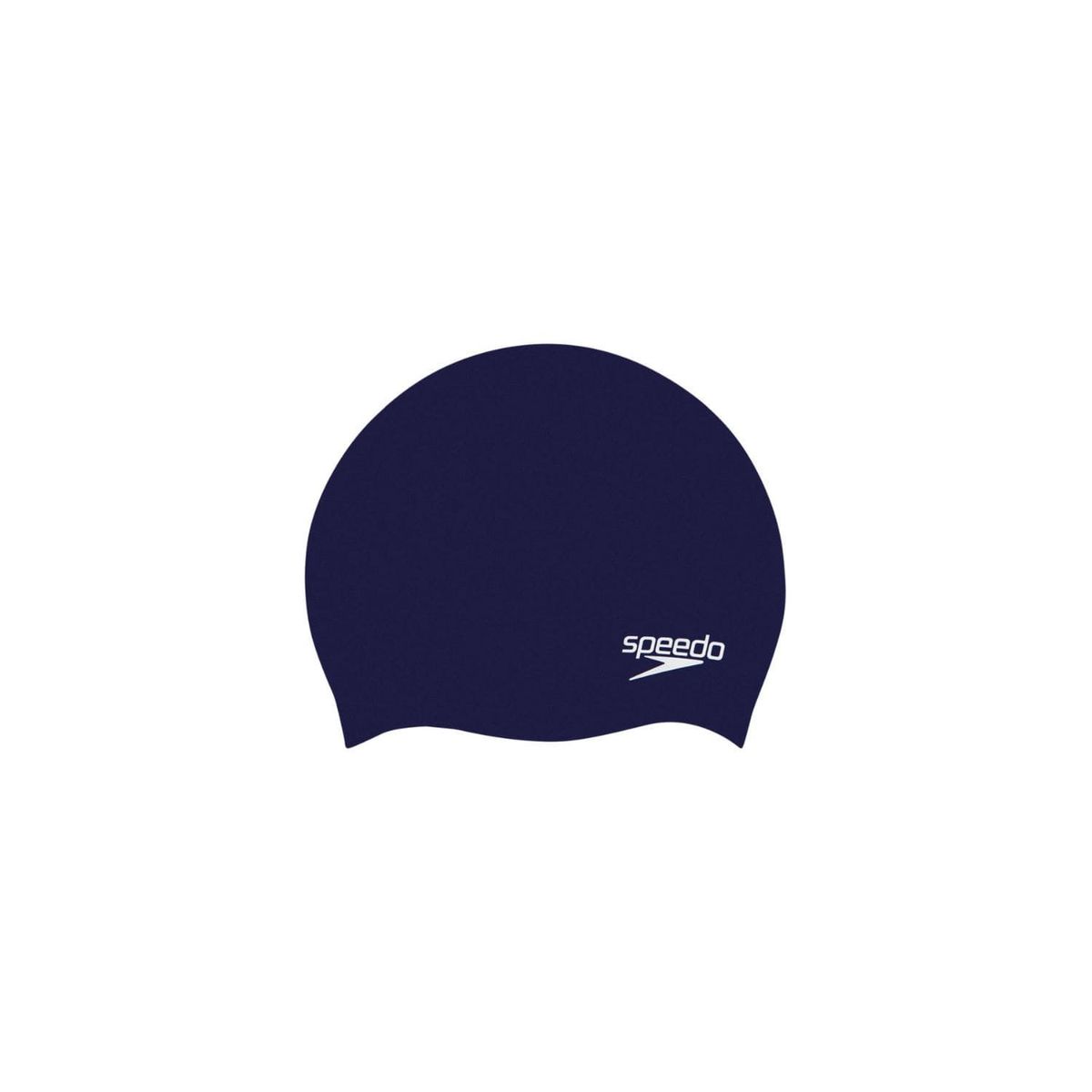 SPEEDO - Gorro Natación Junior Plain Moulded Silicone Cap Azul marino
