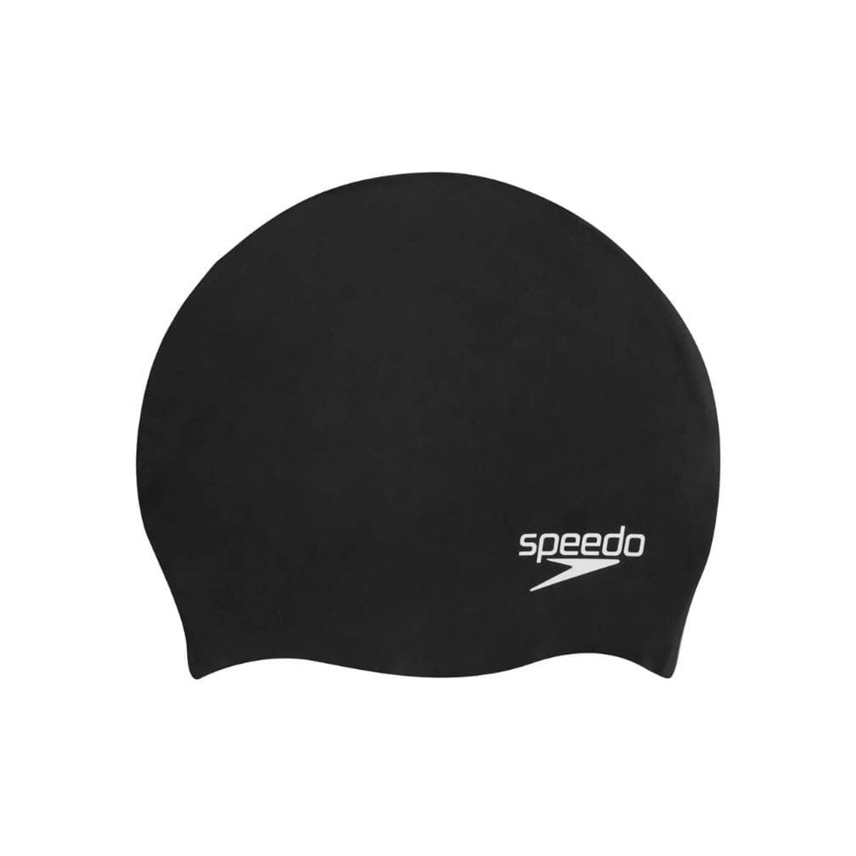 SPEEDO - Gorro Natación Junior Plain Moulded Silicone Cap negro