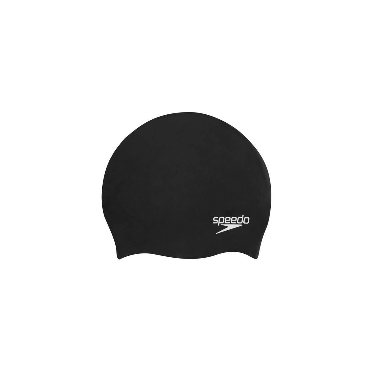 SPEEDO - Gorro Natación Junior Plain Moulded Silicone Cap negro