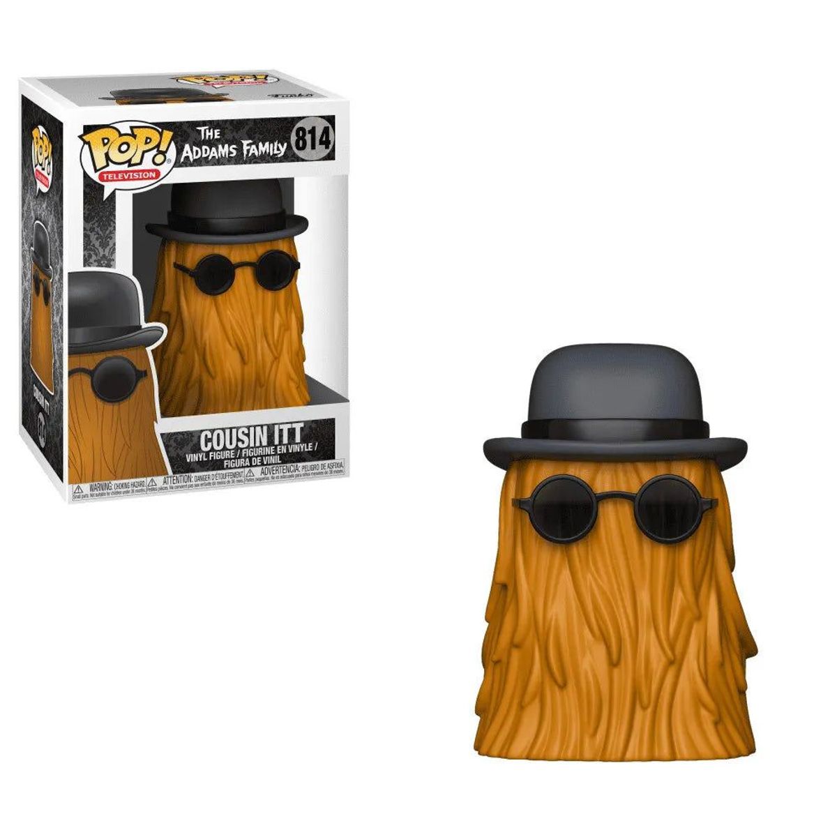 FUNKO - Funko Pop Los Locos Addams - Cousin Itt Tío Cosa 814