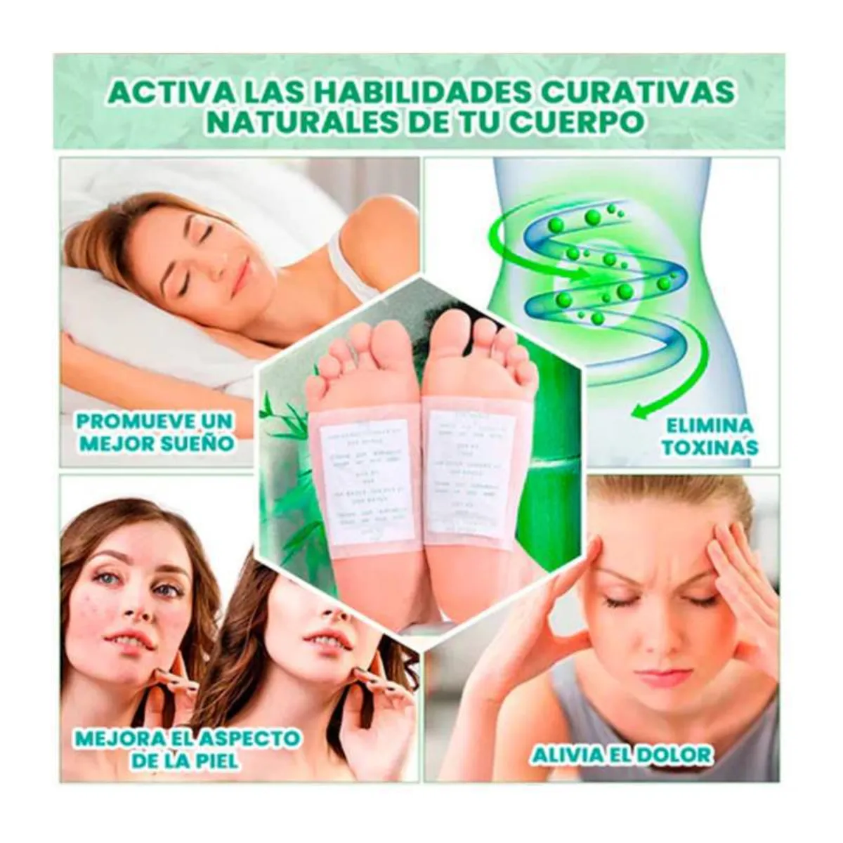 OEM - 30 Parches KINOKI Desintoxicante para Pies ORIGINAL