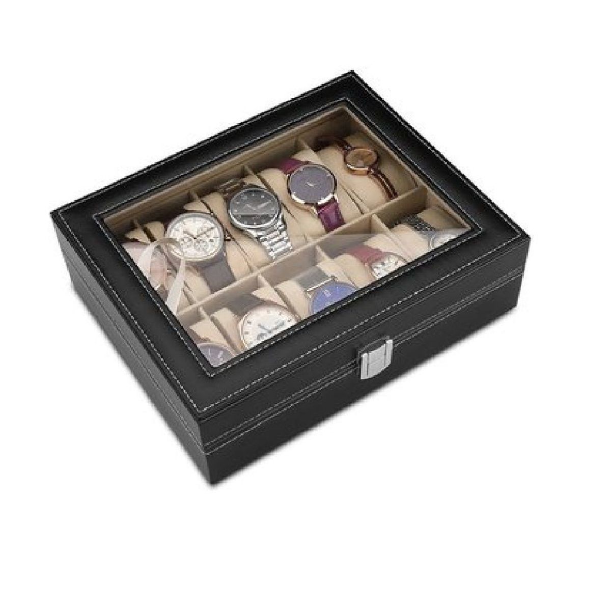 OTTOWARE - CAJA ORGANIZADORA PARA 12 RELOJES