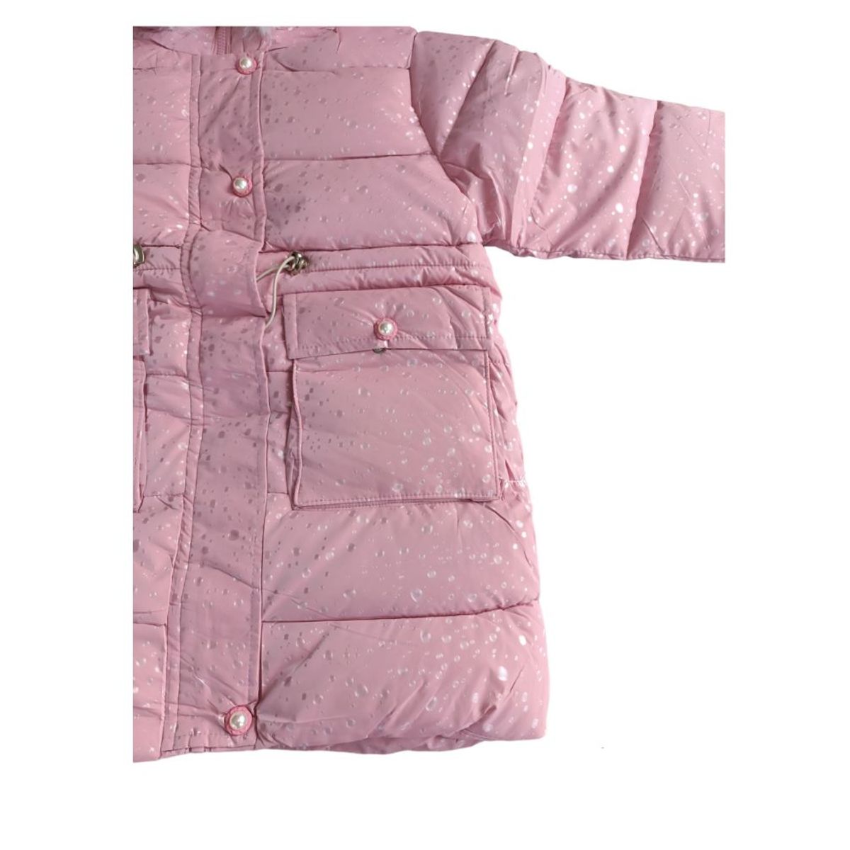 GENERICO - CASACA PARA NIÑA BURBUJA + CANGURO