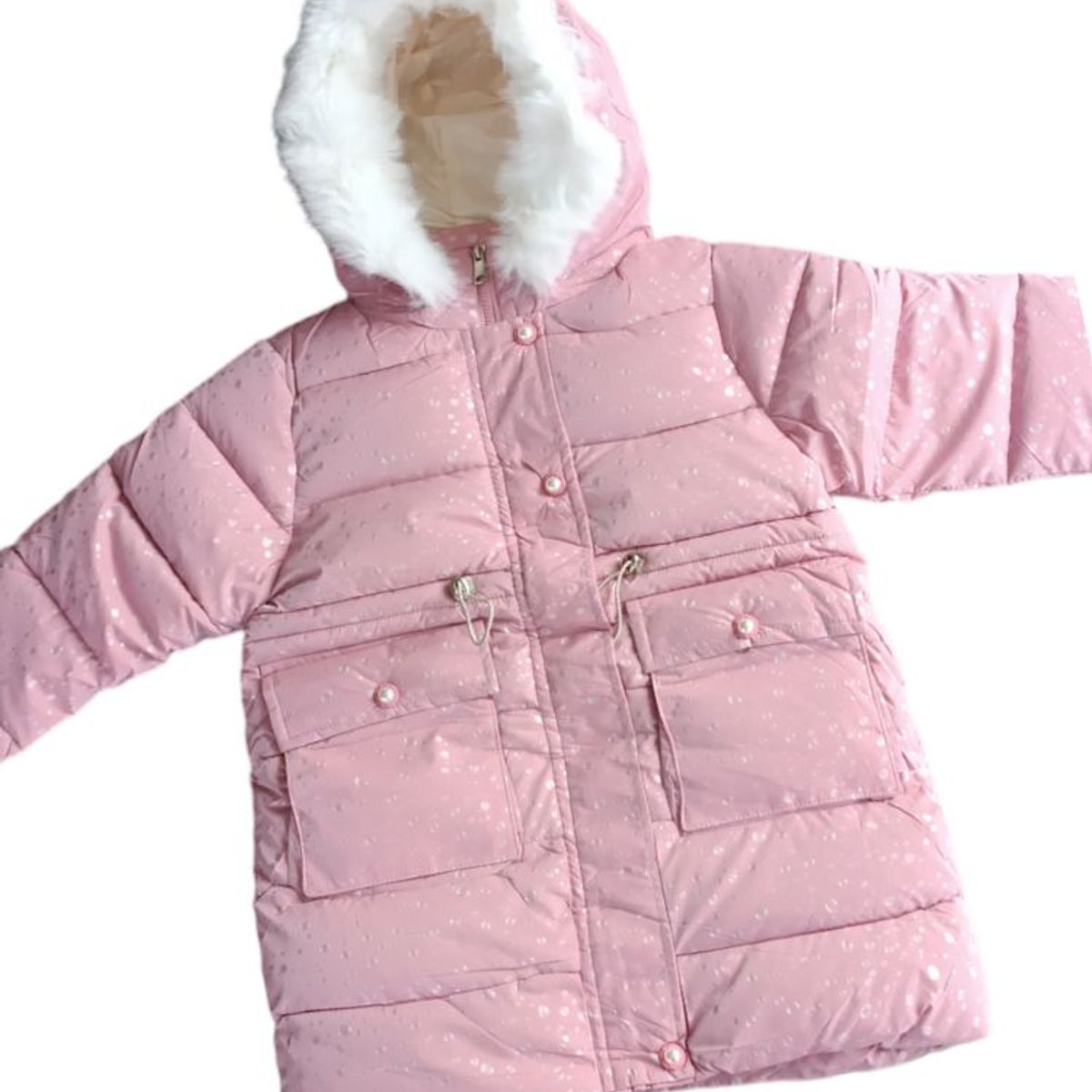 GENERICO - CASACA PARA NIÑA BURBUJA + CANGURO