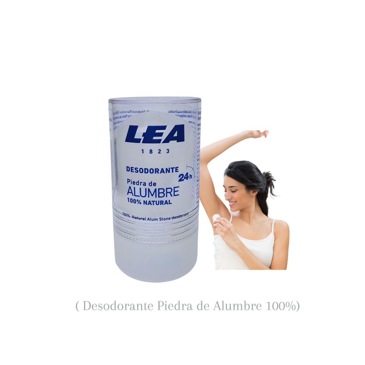 GENERICO - Desodorante Piedra de Alumbre 100% por ciento Natural