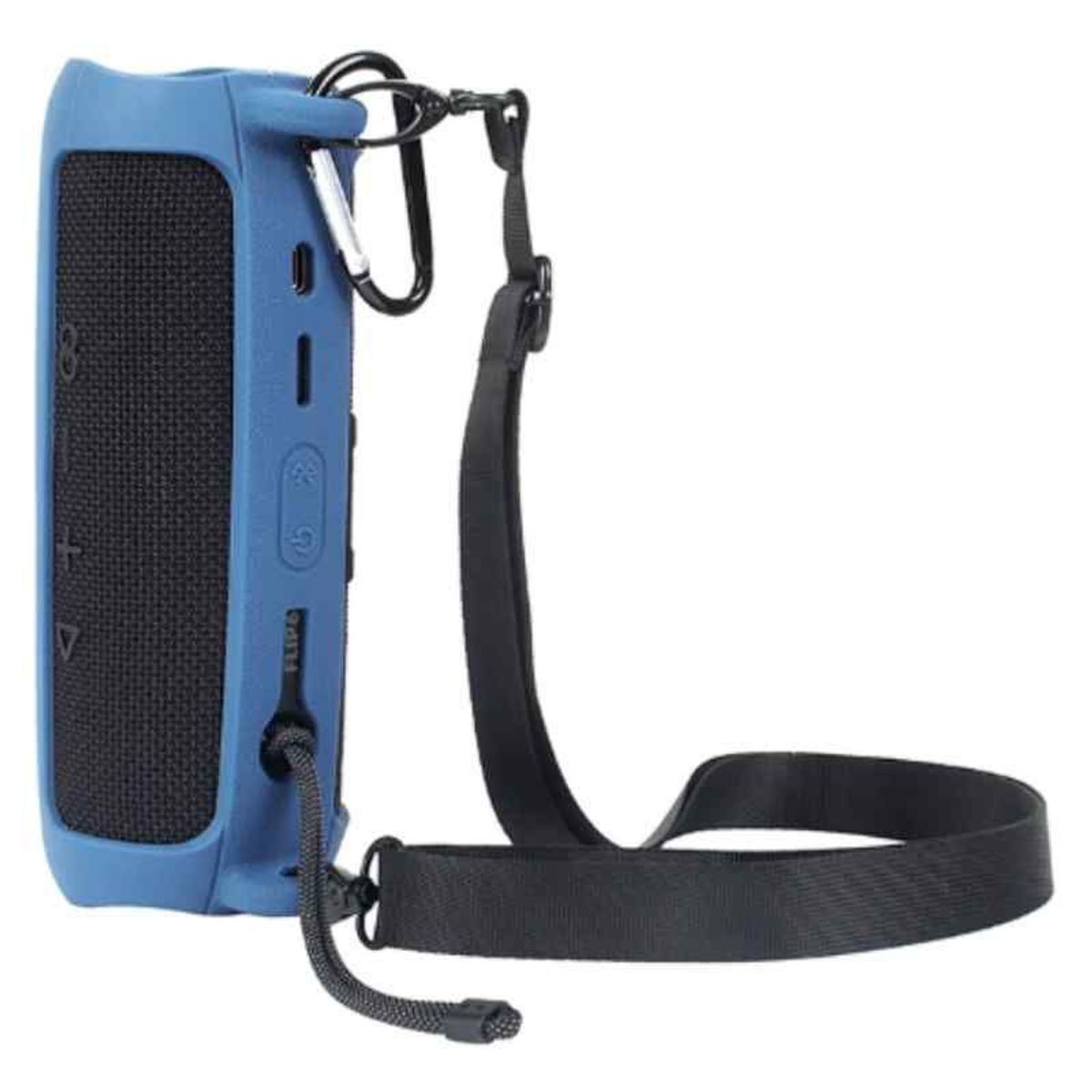 GENERICO - FUNDA CASE PROTECTOR SILICONA PARA JBL FLIP 6 COLOR AZUL