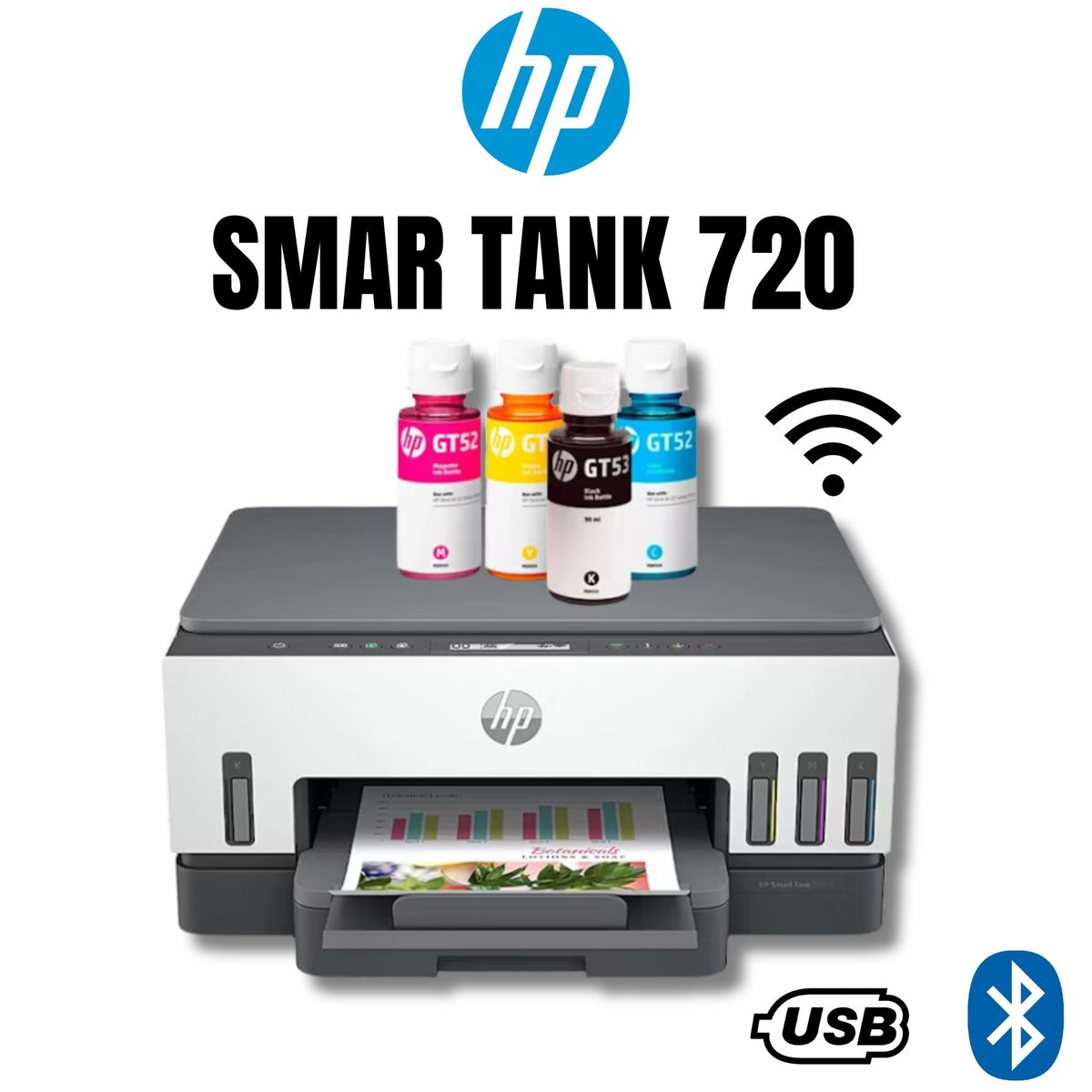 HP - IMPRESORA MULTIFUNCIONAL HP SMART TANK 720