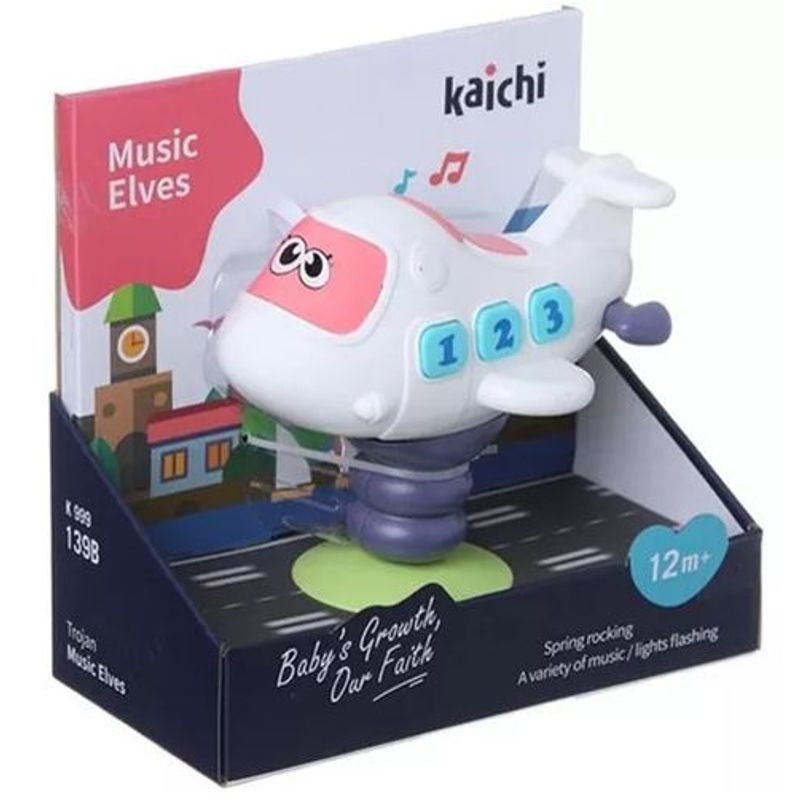 IDEAL - AVION MUSICAL KAICHI PARA BEBES