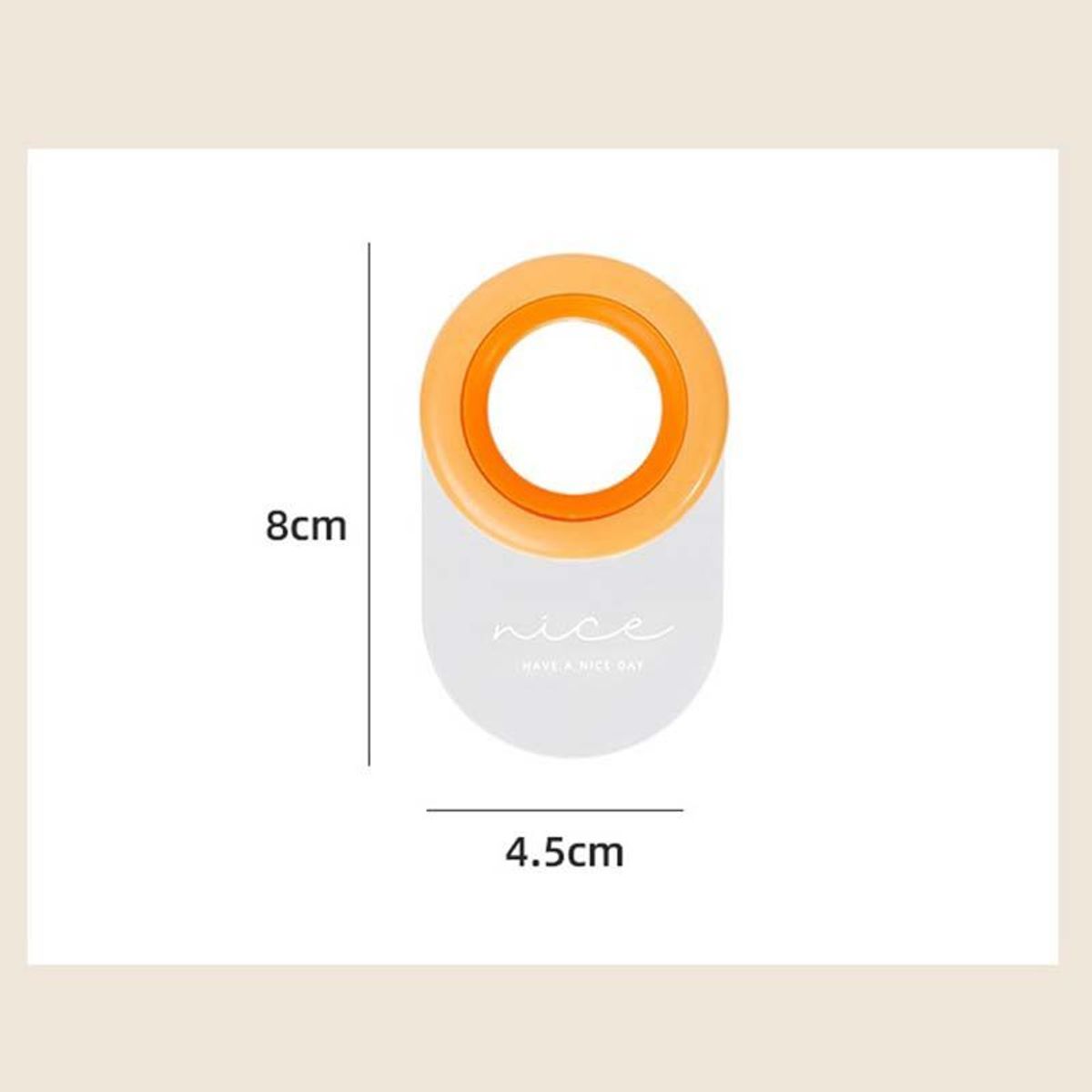 GENERICO - MANGO DE TAPA DE INODORO - NARANJA