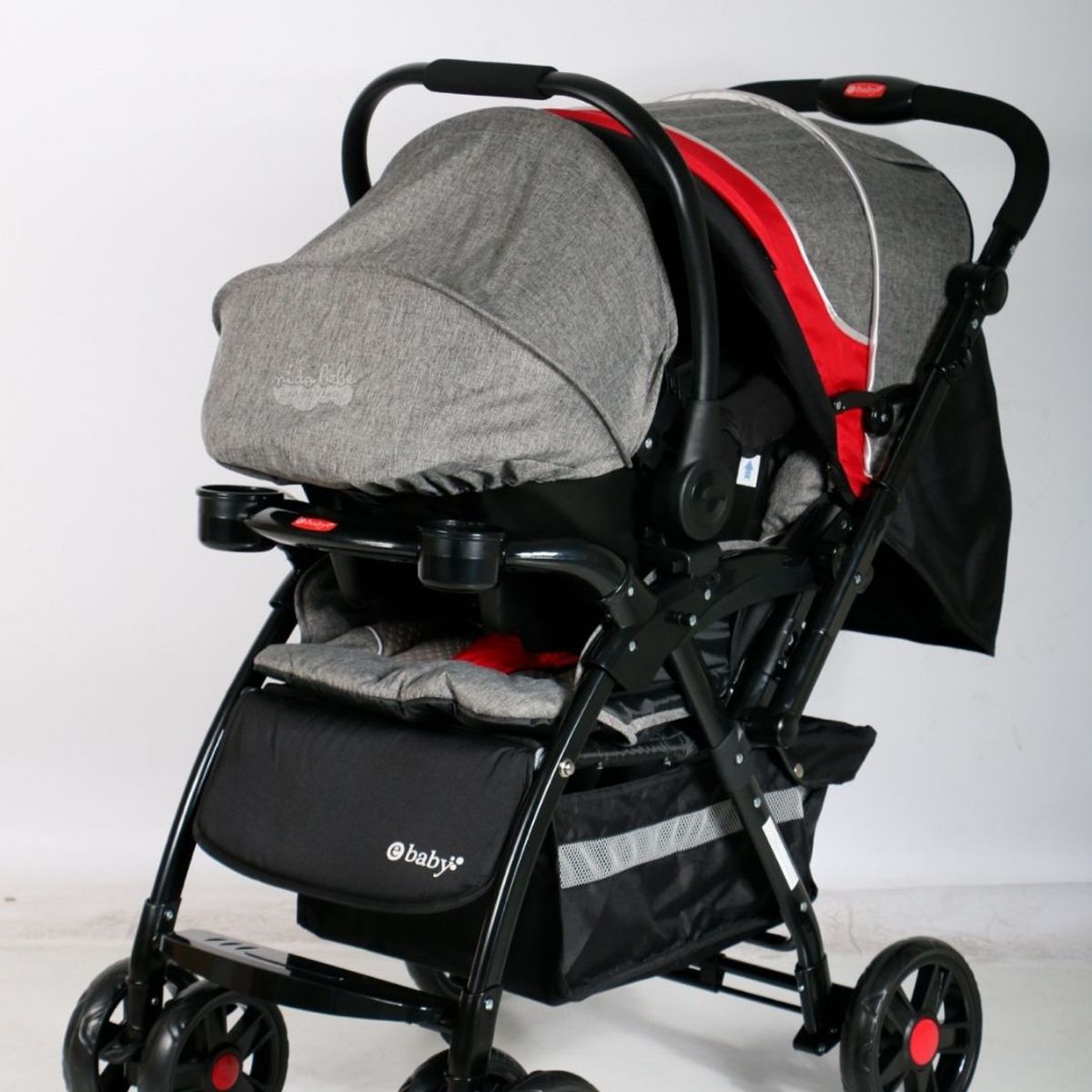 EBABY - COCHE DE PASEO BRAVIAR  EBABY  ROJO  EB1092RJ