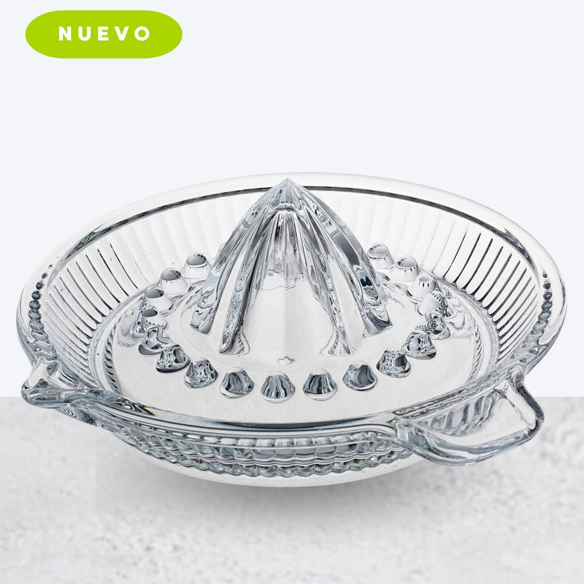 GENERICO - Exprimidor de NARANJA de Vidrio Manual