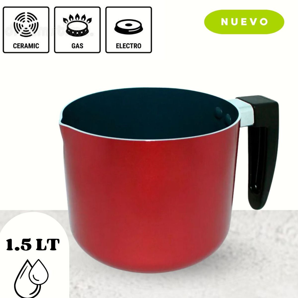 ILKO - Jarro Hervidora de Leche ILKO 1.5 LTS JUST COOK
