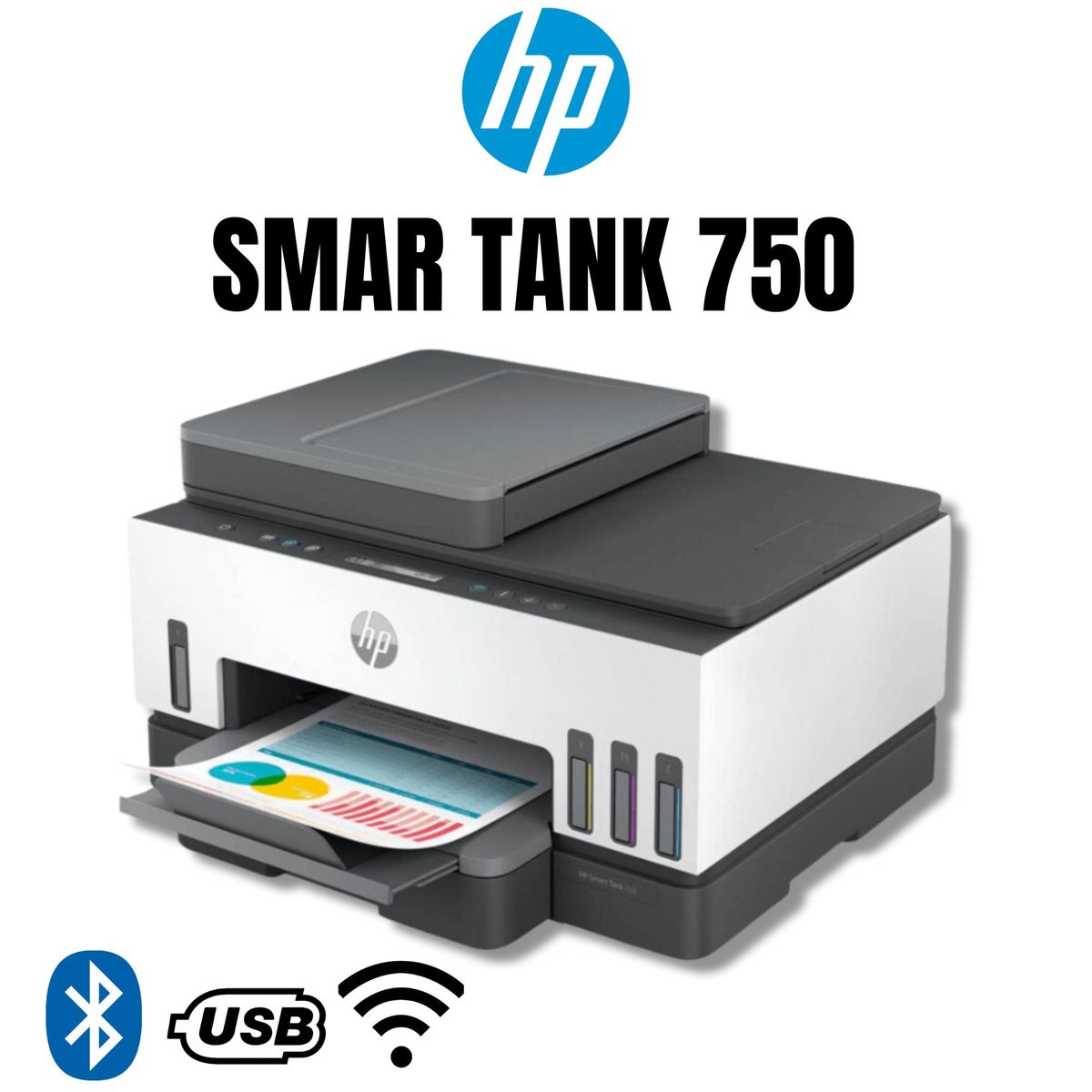 HP - IMPRESORA MULTIFUNCIONAL HP SMART TANK 750