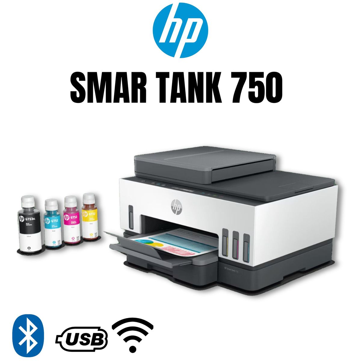 HP - IMPRESORA MULTIFUNCIONAL HP SMART TANK 750