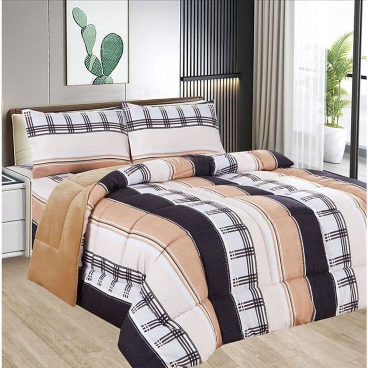 CASATEX - EDREDÓN CASATEX ALGODÓN CON PIEL DE ÁNGEL DE 2 PLAZAS