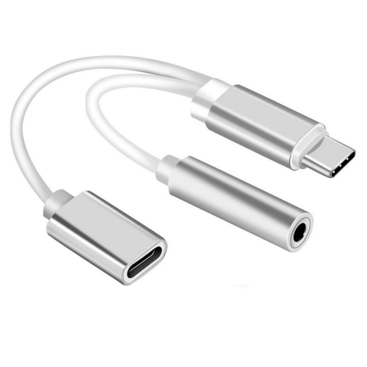 GENERICO - CABLE ADAPTADOR USB-C A PLUG JACK 35MM DE AUDIO