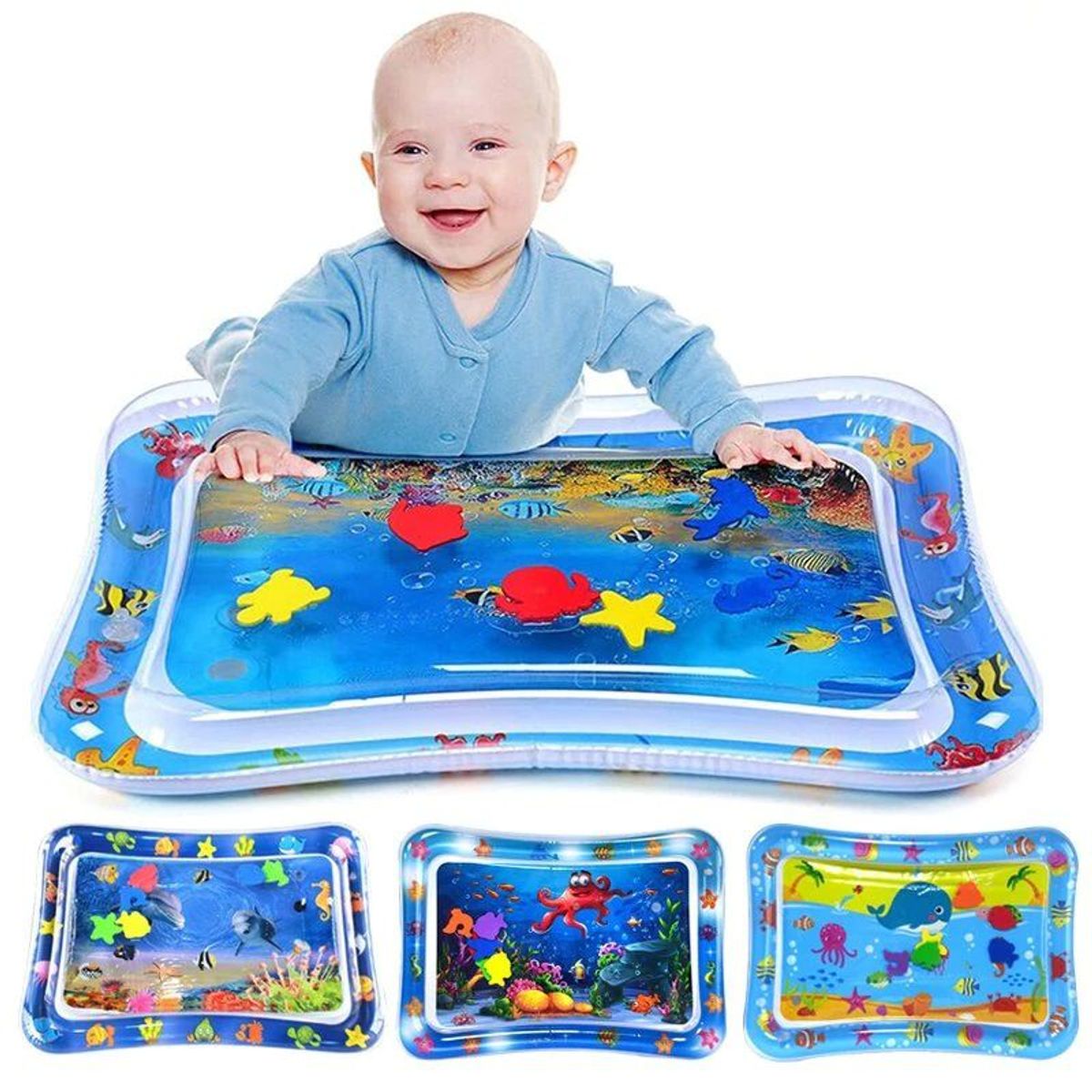 GENERICO - COLCHONETA INFLABLE DE AGUA PARA BEBÉS Y NIÑOS PEQUEÑOS