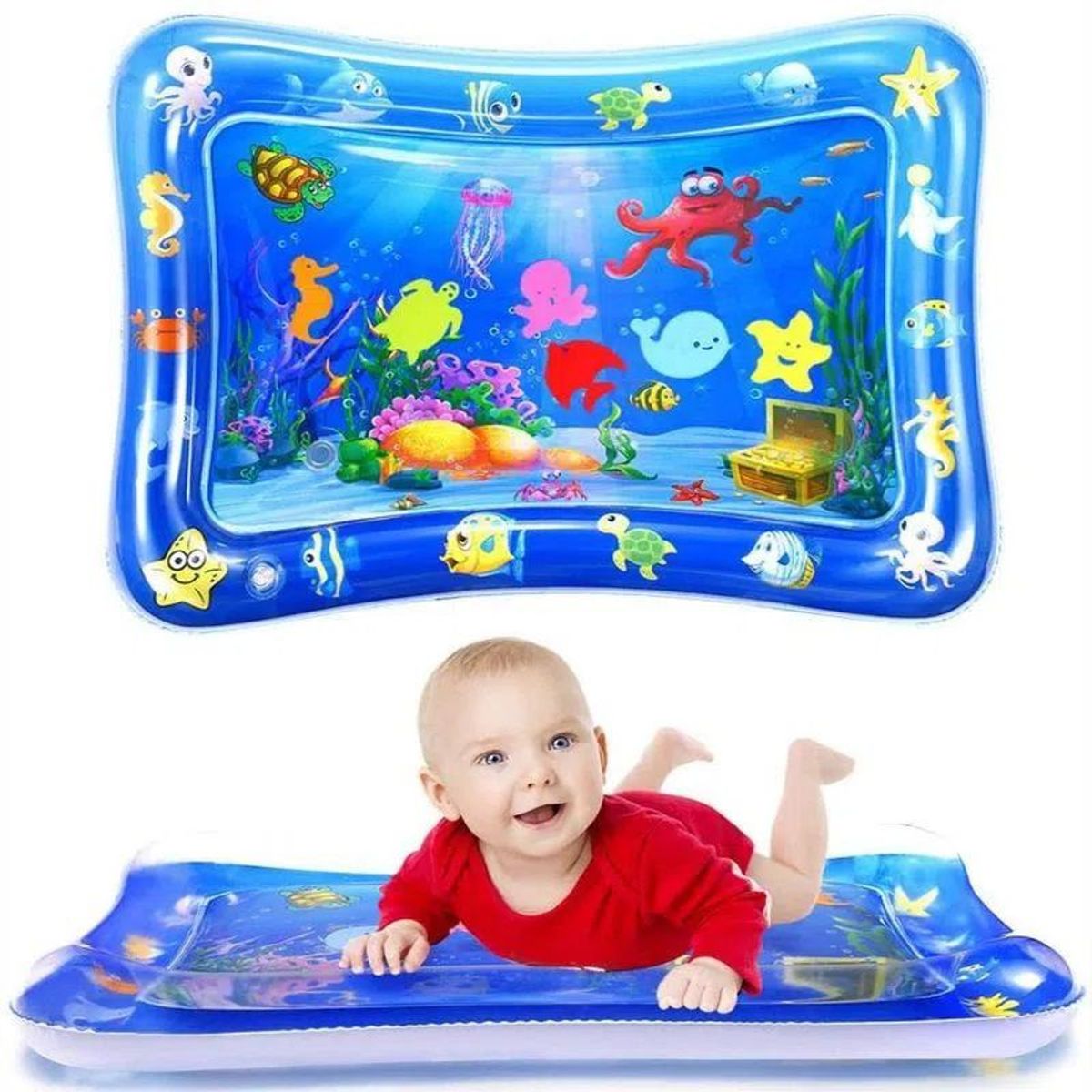 GENERICO - COLCHONETA INFLABLE DE AGUA PARA BEBÉS Y NIÑOS PEQUEÑOS