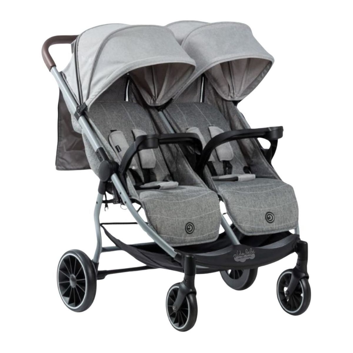 EBABY - Coche Mellicero Leo & Lea Plomo claro
