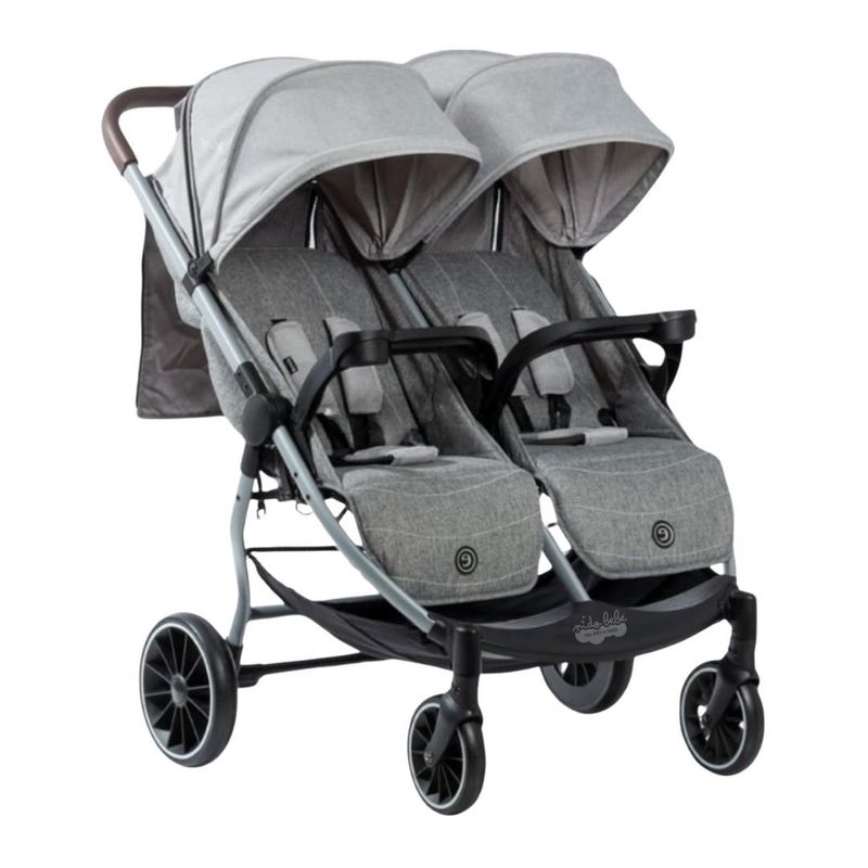 EBABY - Coche Mellicero Leo & Lea Plomo claro