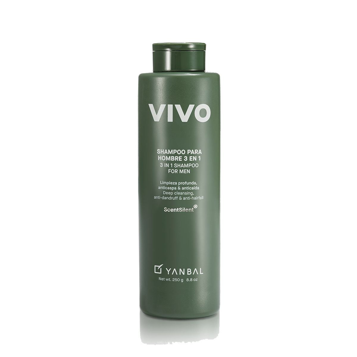 YANBAL - VIVO Shampoo para Hombre 3 en 1 para Hombre
