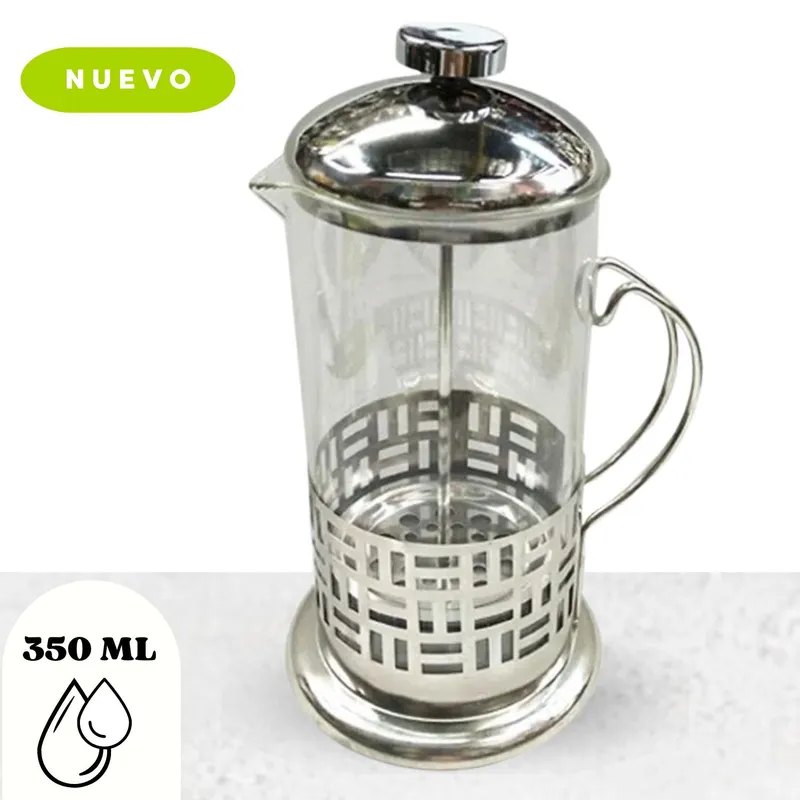 ICHIMATSU - Cafetera Prensa Francesa Café Cafetera Portátil Acero Inox
