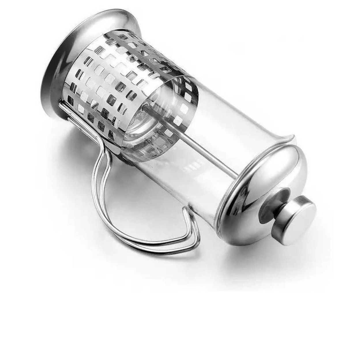 ICHIMATSU - Cafetera Prensa Francesa Café Cafetera Portátil Acero Inox