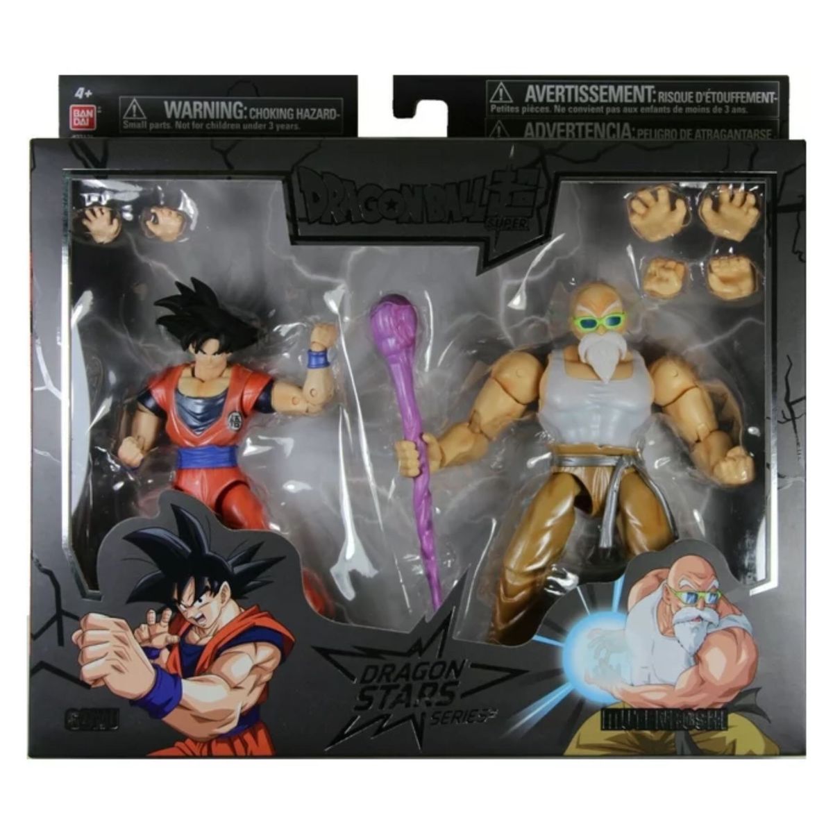 BANDAI - Dragon Ball Super Dragon Stars Goku and Master Roshi
