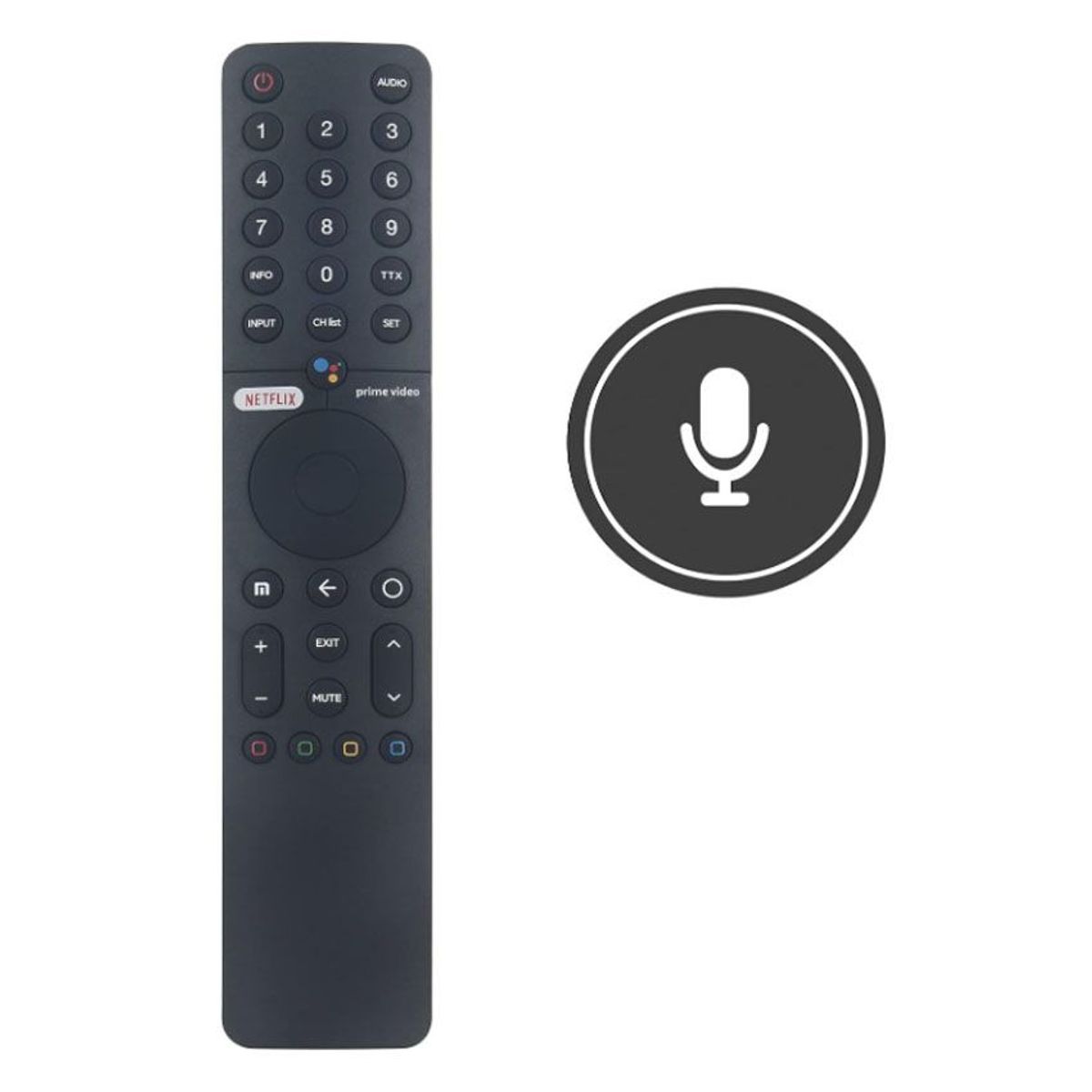 SMART - Control Remoto Remplazo Compatible con Xiaomi TV P1Q1 XMRM-19