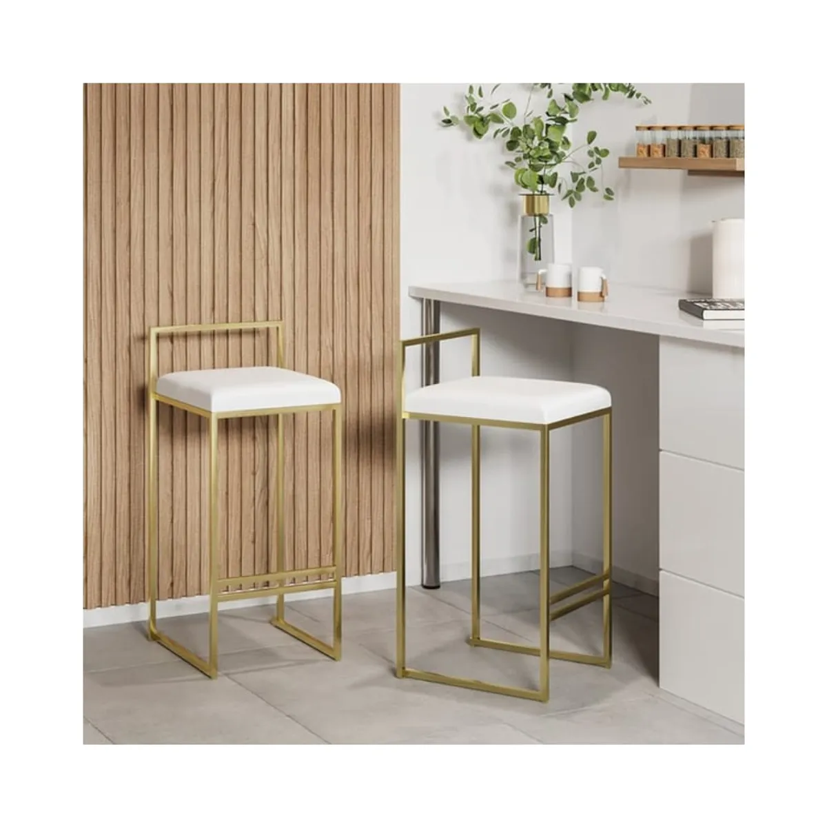 GENERICO - Banco Bar Marfil Prana Pandora Home