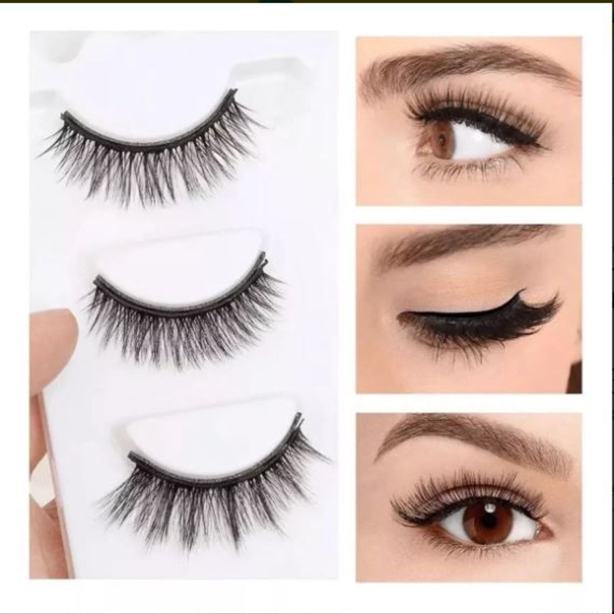 GENERICO - Pestañas Magneticas mas Pegamento - MSJ-12