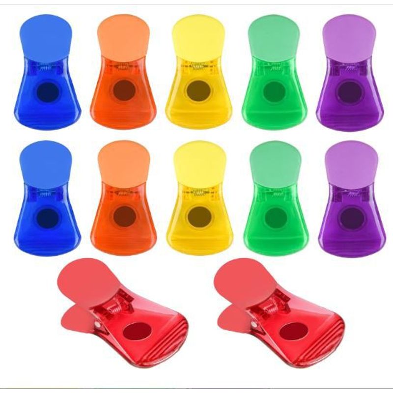 GENERICO - Clips Magneticos  para bolsa y paquetes  de 6 Unidades
