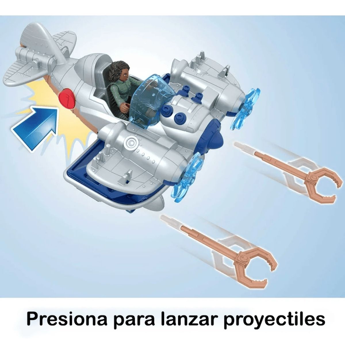 IMAGINEXT - Imaginext Jurassic - Kayla Watts y avión de juguete