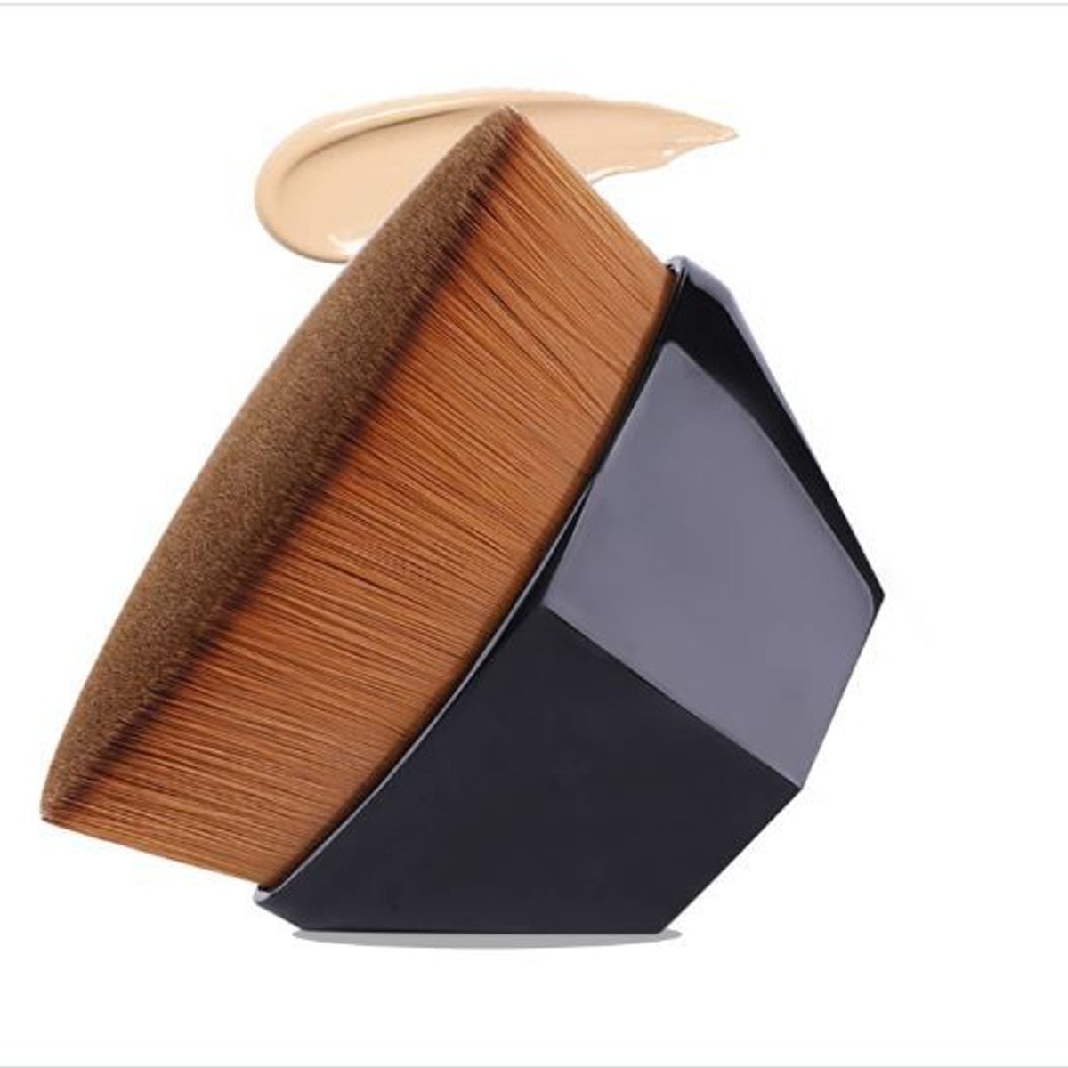 GENERICO - Brocha de maquillaje de base plana
