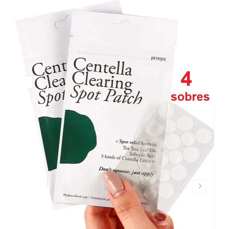 PETITFEE - 4 Sobres X 23 Parches Centella Clearing Spot Acné Petitfée
