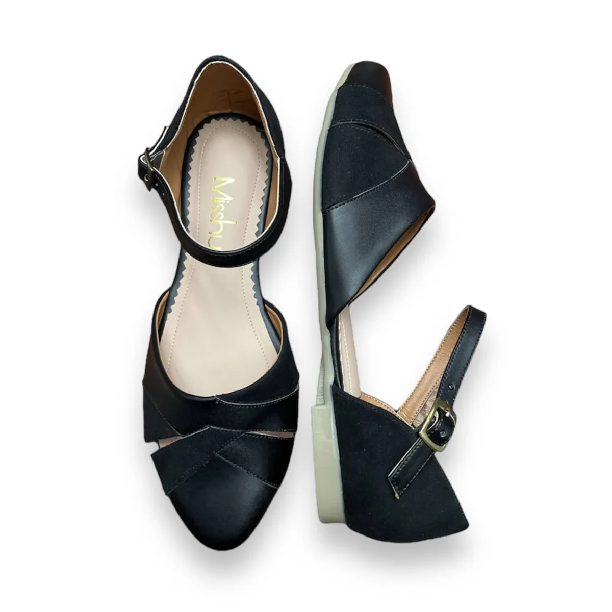 GENERICO - Balerinas Mujer Misshus Greta negro