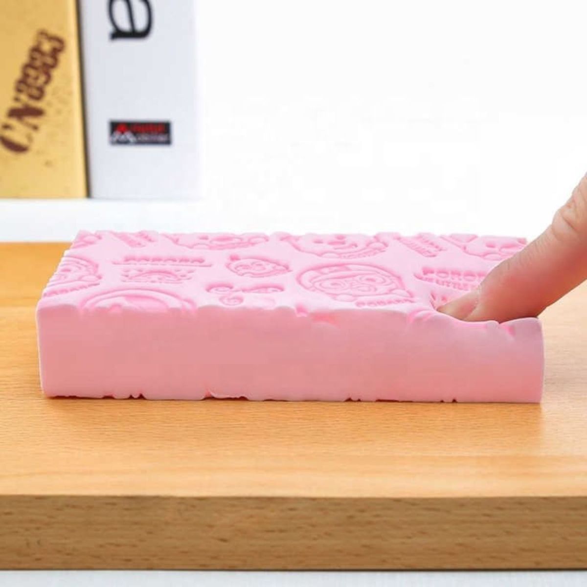 GENERICO - Esponja Exfoliante Rosa Generico para Baño